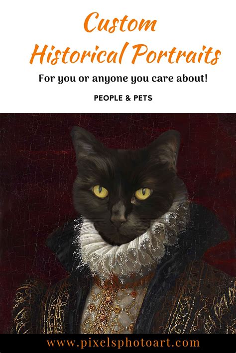 Noble Cat Portrait Canvas Print | Cat portraits, Pet portraits, Custom pet portraits