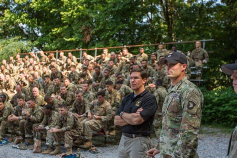 Secretary Esper Shares Army Vision In Visit To 101st Airborne Article