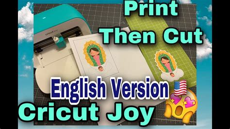 Print Then Cut With Little Joy Cricut Joy Print Then Cut Project