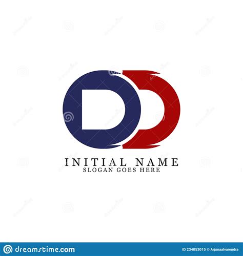 Modern Dd Letter Name Logo Vector Initial Name Of Dd Logo Vector