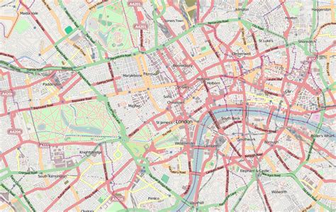 Central London Map Printable Printable Maps Images