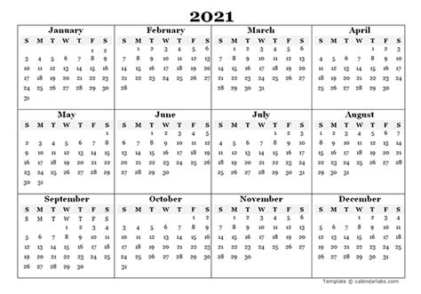 People use calendars in different ways for different purposes. Printable 2021 Blank Calendar Templates - CalendarLabs