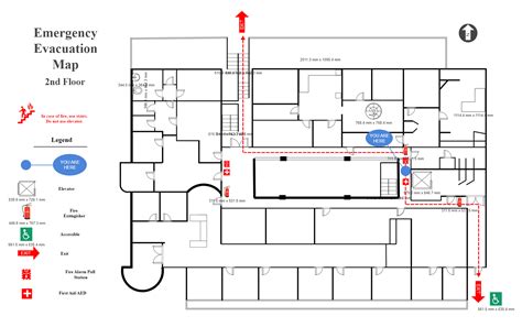 Emergency Evacuation Map Edrawmax Template