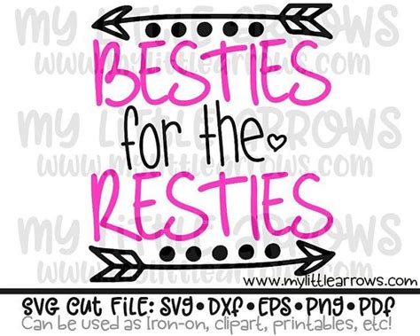 Download Besties for the resties svg | best friends svg | besties ...