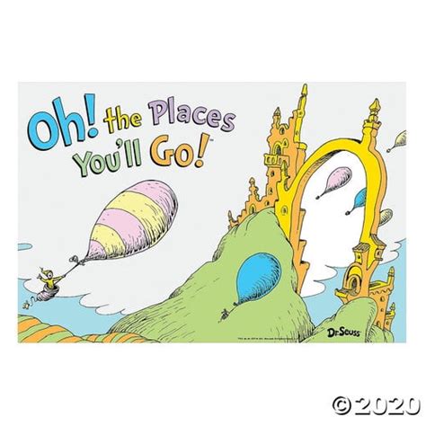 dr seuss oh the places you ll go backdrop