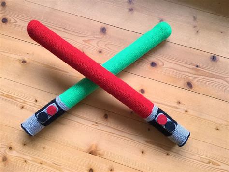 Ravelry Nupsis Lightsaber Green And Red Star Wars Knitting Patterns