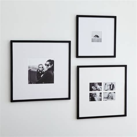 Matte Black Wall Frames Crate And Barrel