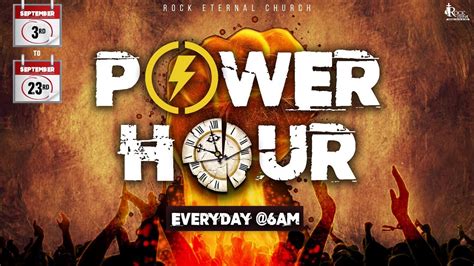 Rock Eternal Church Power Hour 19092018 Day 17 0600 0700