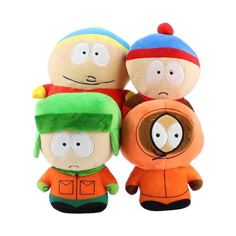 4 Styles South Park Plush Toy Eric Cartman Kenny Mccormick Kyle