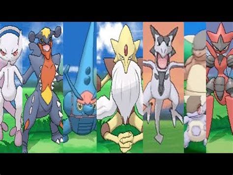 To get a pokémon to mega evolve, they need to be holding a special mega stone item unique to their species, as well as receiving the to get your pokémon to mega evolve, you can select a button when picking the move and then select a move. Pokemon X and Y: All 28 Mega Evolutions Compilation ...