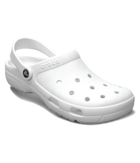 What is the highest and lowest price crocs inc. Crocs White Rubber Floater Sandals - Buy Crocs White ...