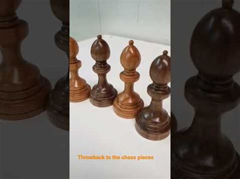 Chess Set Turning Chess Pieces Woodturning YouTube