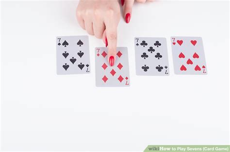 How To Play Sevens Card Game With Pictures Wikihow