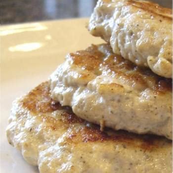 Homemade Maple Breakfast Sausage Patties Recipe