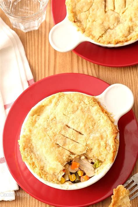 Chicken Pot Pie For Two With Homemade Double Pie Crust Chicken Pot Pie Recipes Pot Pies