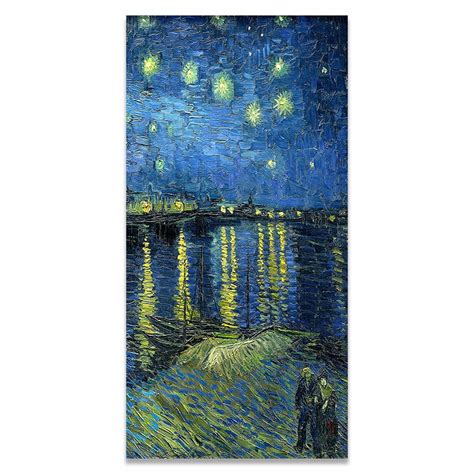Starry Night Over The Rhône By Van Gogh Canvas Giclée Print Pigment