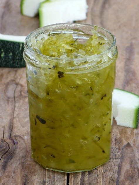 Confiture De Courgettes Et Citron Confiture De Courgettes Confiture