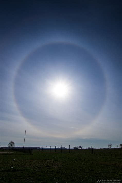 Sun Halo And A Change Of Weather Marko Posavec Photography
