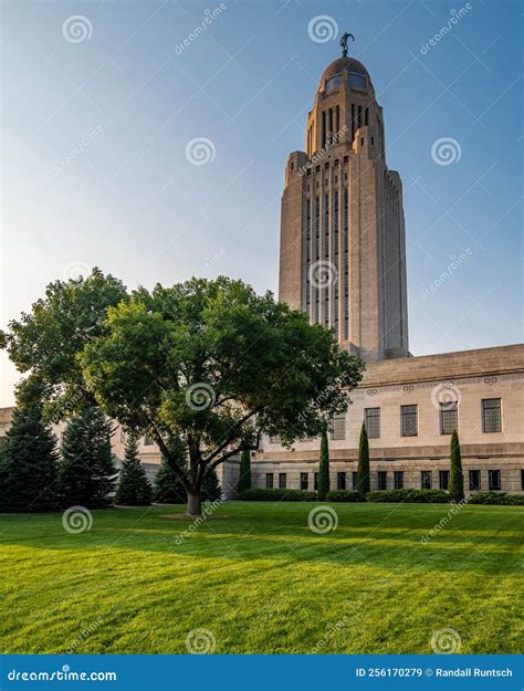 Nebraska State Capitol Stock Image Image Of House State 256170279