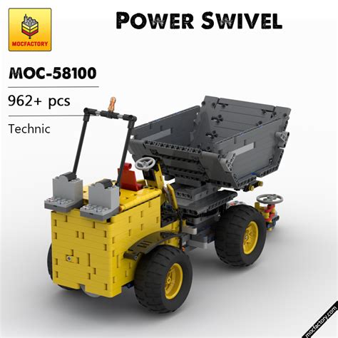 Moc 58100 Power Swivel Technic By Verni Berni Moc Factory Mould King