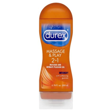 Durex Intensify Massage And Play 2 In 1 Massage Gel And Personal