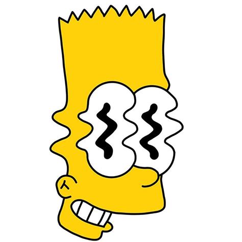 Trippy Bart The Simpsons Simpsons Drawings Simpsons A