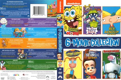 Nickelodeon 6 Movie Collection Dvd Unboxing Hey Arnol