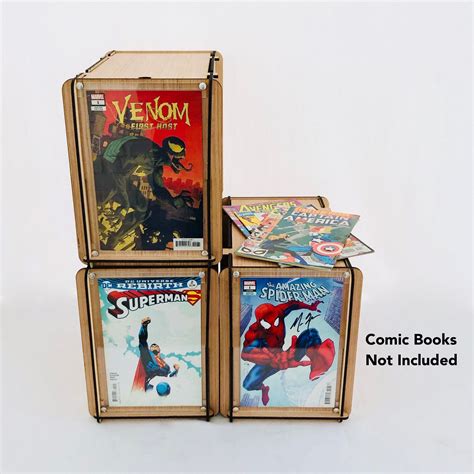 This Special Offer Includes Three Comic Book Storage And Display Boxes