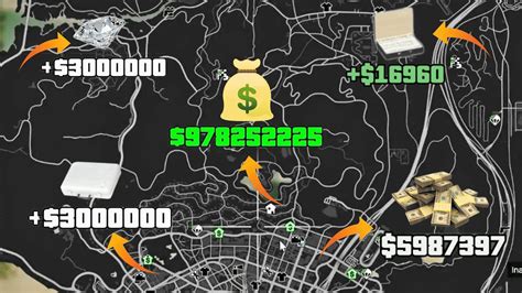 All New Secret And Hidden Money Locations In Gta 5 Story Mode Pc Ps4