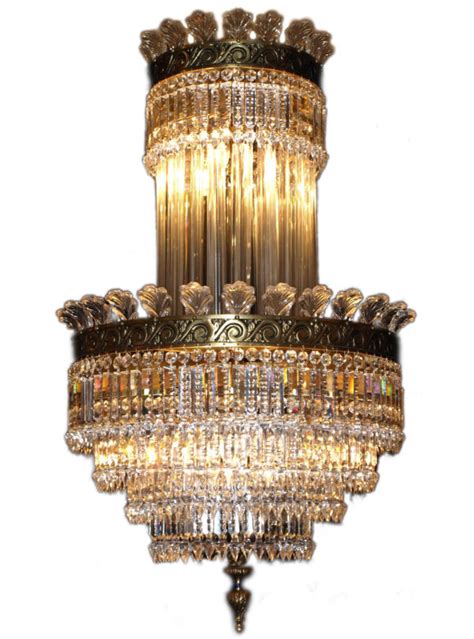 Crystal Chandelier By Baccarat Maurice Chandelier Inc
