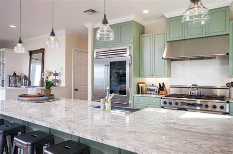 Olive green paint kitchen home. Green Kitchen Cabinets (Design Ideas) - Designing Idea