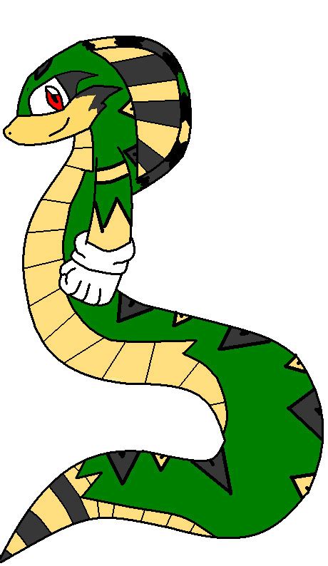 Scales The King Cobra Sonic Fan Character By Breezefox On Deviantart