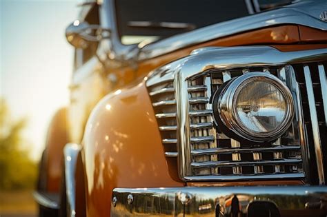 Premium Photo Sunny Day Drive In Classic American Truck