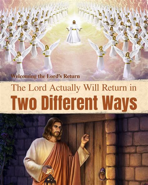 When The Lord Jesus Returns How Can We Know Jesus Second Coming