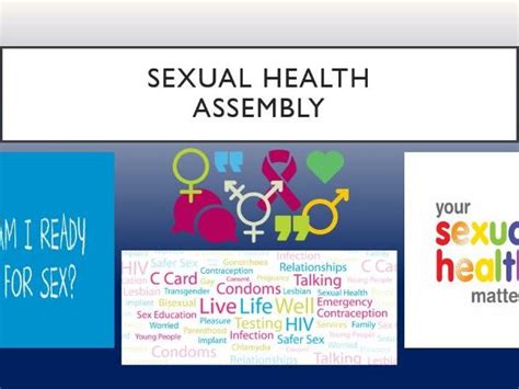 Sexual Health Assembly Lesson Sex And Relationships Teaching Resources