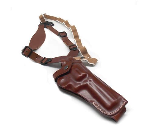 Vega Axillary Leather Holster Aa117 For 4 Inch 44 Magnum Revolver