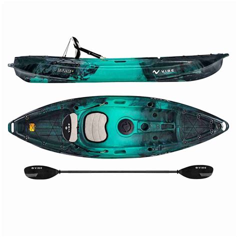It is ideal for fishing and other similar activities. Vibe Kayaks Skipjack 90 | 9 Foot | Angler and Recreational ...