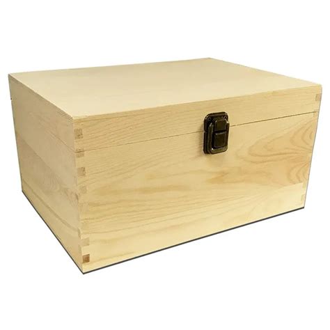 Factory Best Sale Natural Color Unfinished Wooden Boxes Wholesale Buy