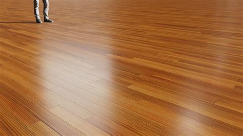 Natural Teak Wood Flooring Texture Poliigon