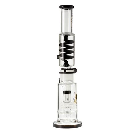 Gili Glass The Obsidian 15 Glycerin Coil Bong Smoking Outlet