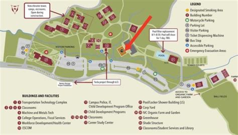 College Of Marin Campus Map World Map Gray