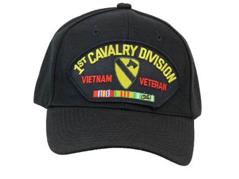 1st Cavalry Division Vietnam Veteran Cap With Or Without Field