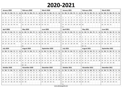 As some people have many works and manage all the things like work, home, family and many other daily works and easily track everything. Printable Calendar 2020 Template, Holidays | 2020 2021 Calendar | 2021 calendar, Calendar 2020 ...