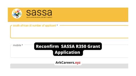 How To Reconfirm Your Sassa R350 Grant Application July 2022