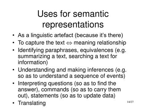 Ppt Semantics Powerpoint Presentation Free Download Id261426