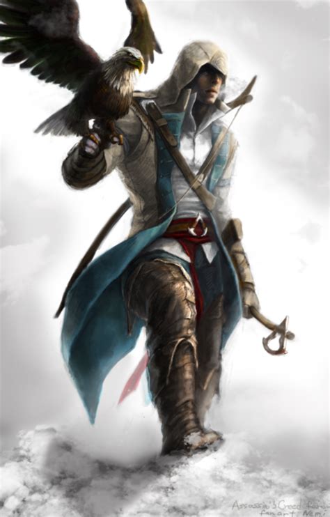 Connor Kenway Fan Art Assassins Creed 3 Arte De Videojuegos