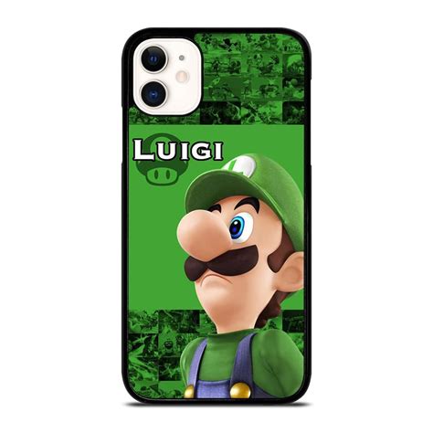 Luigi Super Mario Iphone 11 Case Cover Casesummer In 2020 Super