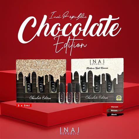 Inai Republic Chocolate Edition Legit Mall