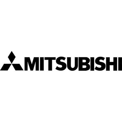 Mitsubishi Decal Sticker Mitsubishi Logo Decal Thriftysigns