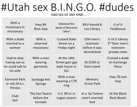 ⬆️ top sl ut bi 🌿 and 🥦 and 🌳 nsfw 18 on twitter utah gay bingo